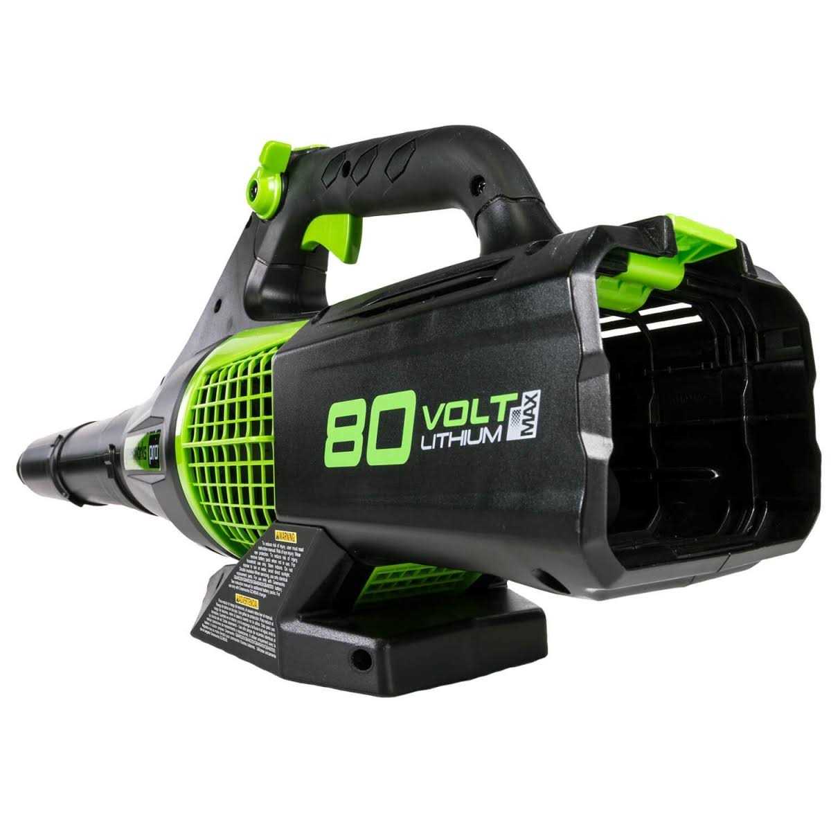 Greenworks 80V Brushless Leaf Blower with 2.5 Ah Battery & Charger 2404602