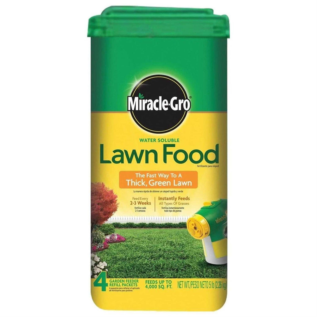 Miracle Gro Water Soluble Lawn Food