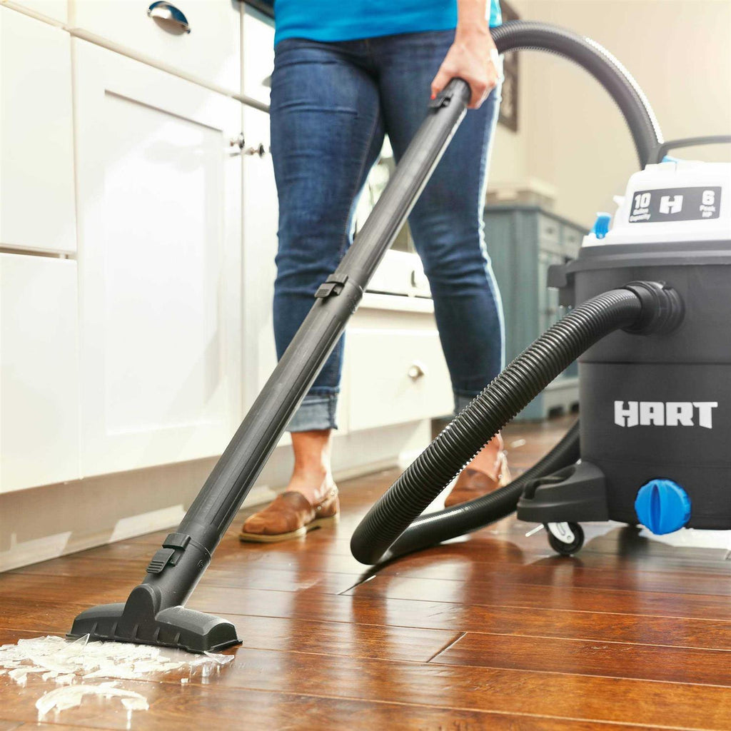 Hart 10 Gallon 6 Peak HP Poly Wet/Dry Vacuum