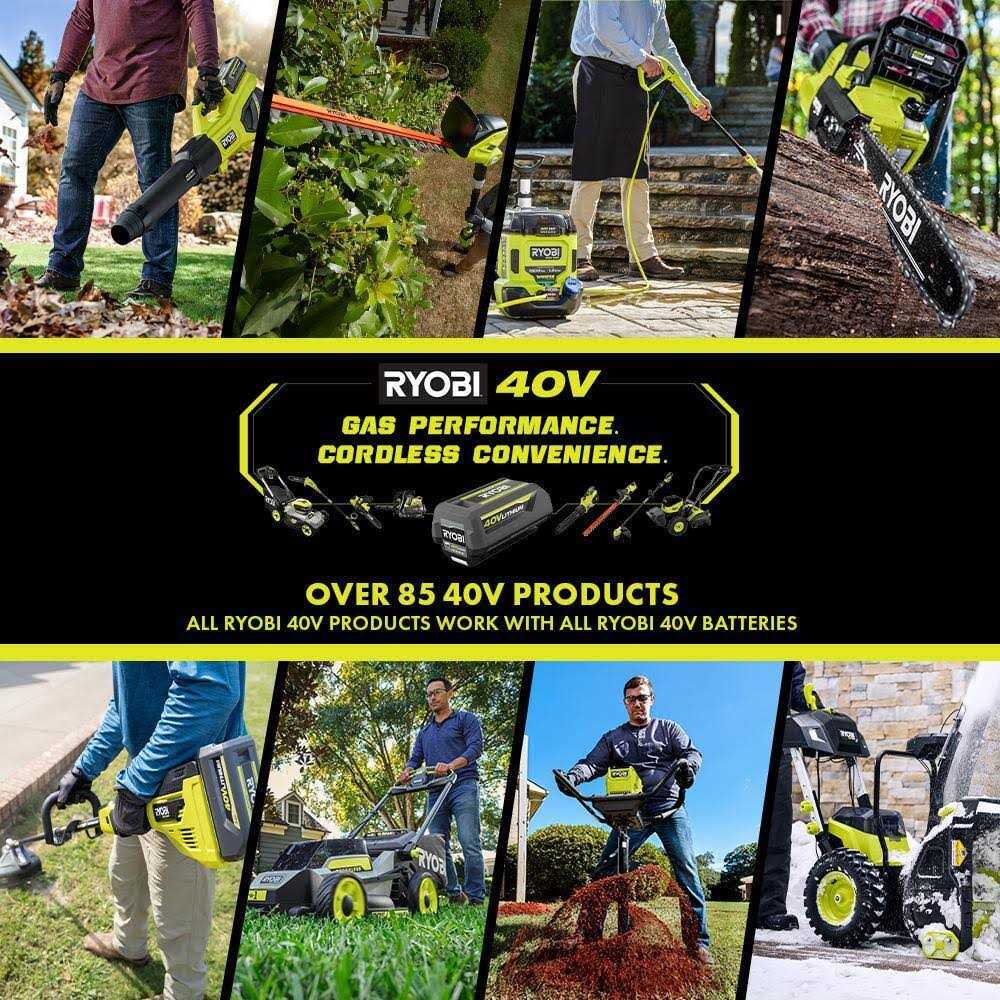 RYOBI 40V HP Brushless Whisper Series 165 MPH 730 CFM Cordless Battery Backpack Blower with 6.0 Ah Batteries and Charger