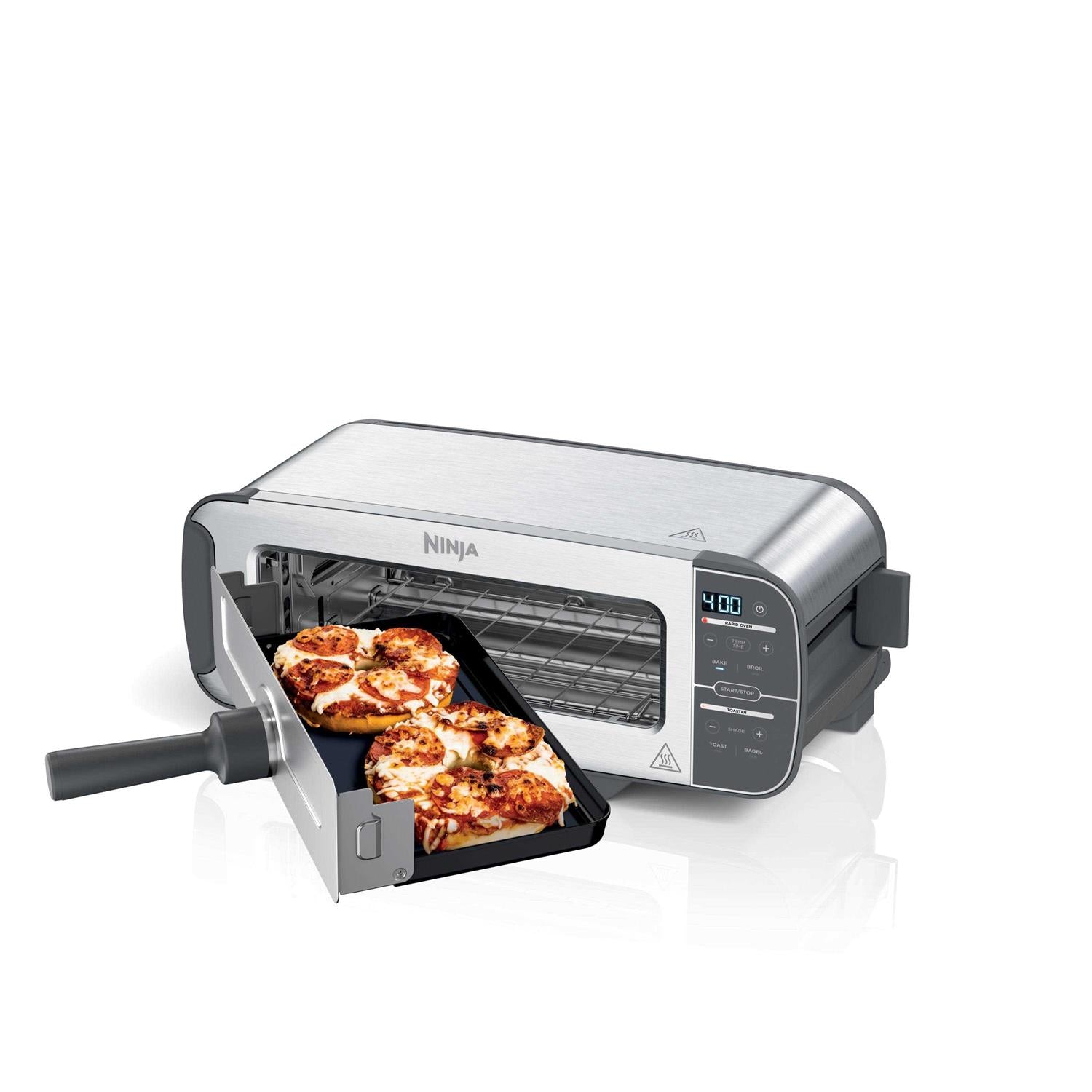 Ninja ST100 Foodi 2-in-1 Flip Toaster 2-Slice Toaster