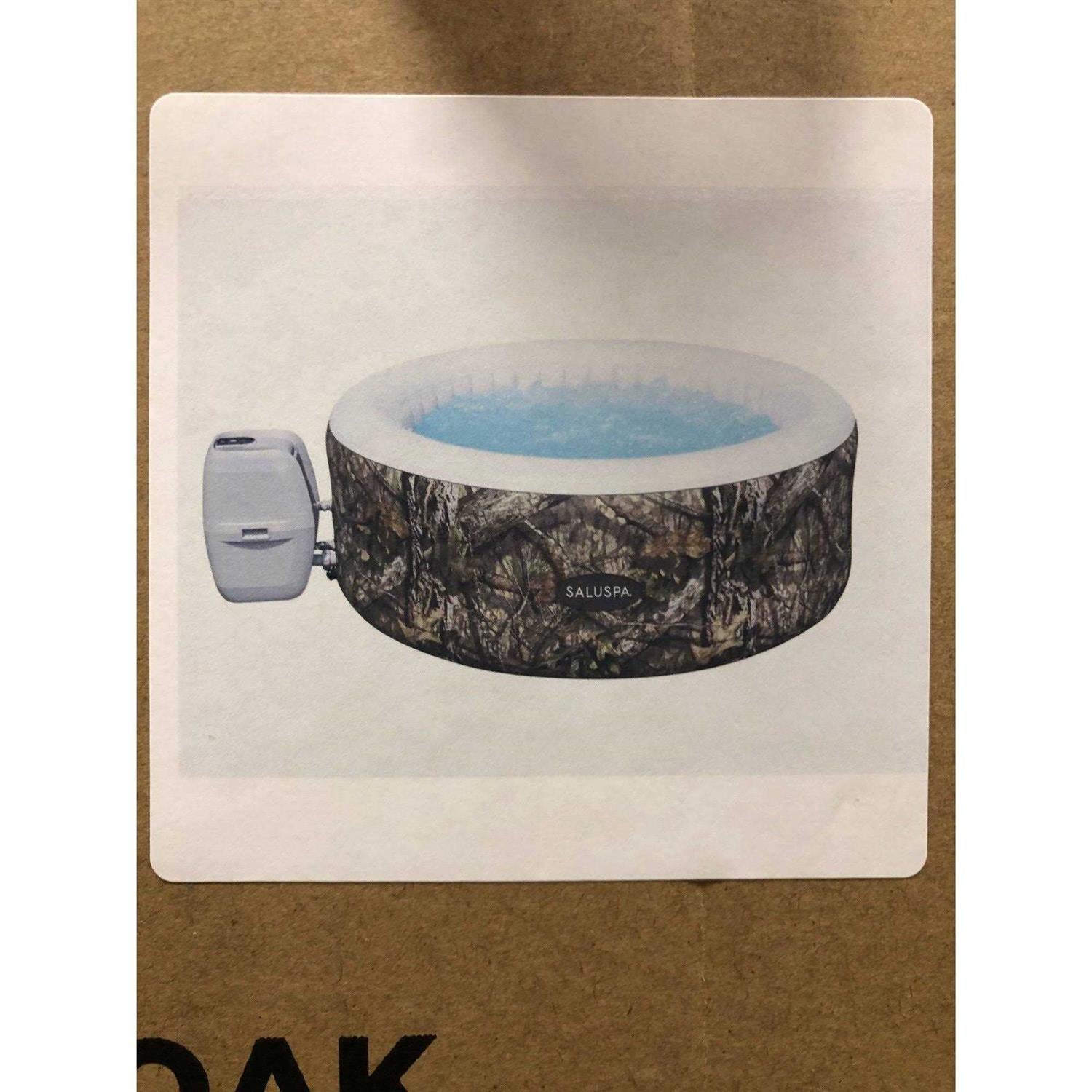 Saluspa Mossy Oak Iatable 2-4 Person 177 gal. Hot Tub