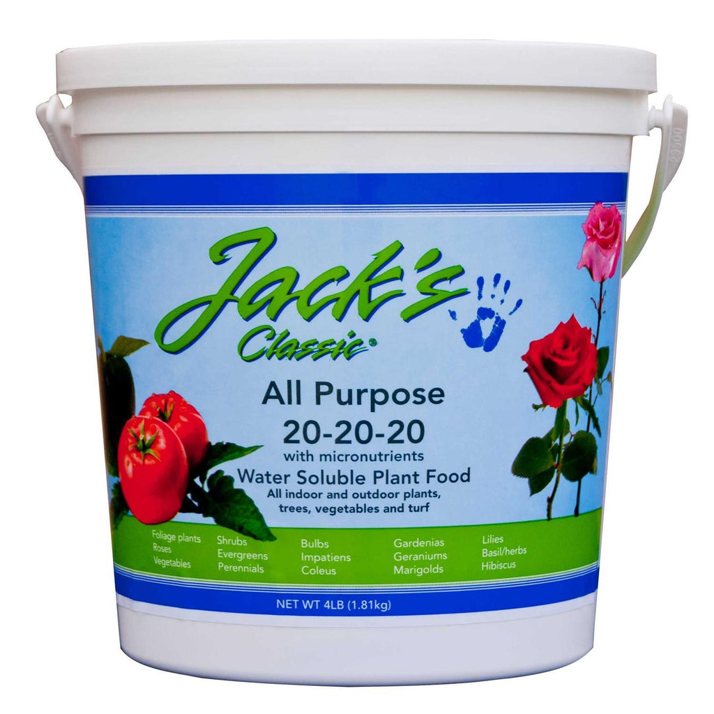 Jack’s Classic All Purpose 20-20-20 Fertilizer