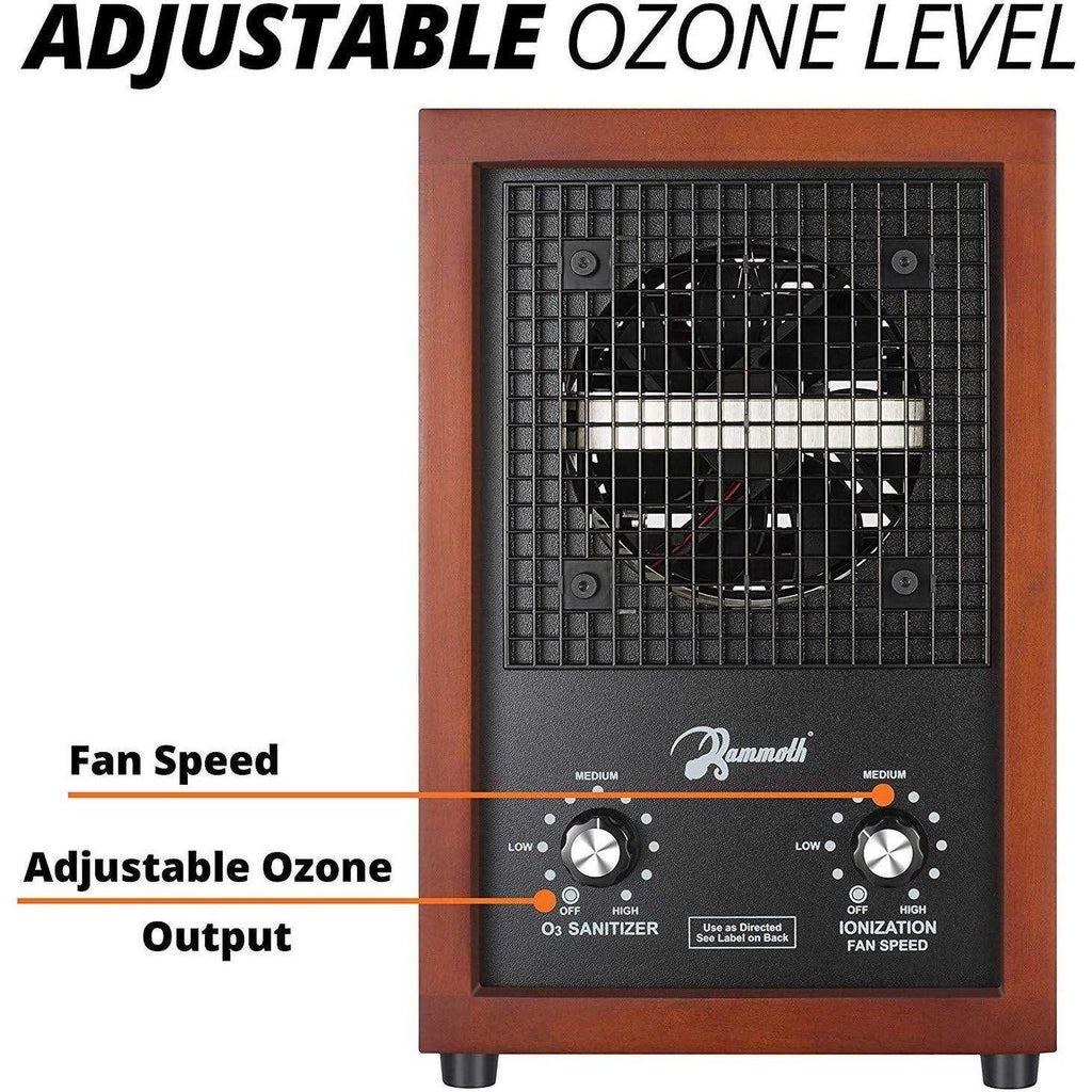 Mammoth Ion and Ozone Generator Air Purifier Ionizer & Deodorizer adjustable up to 3,500 SqFt