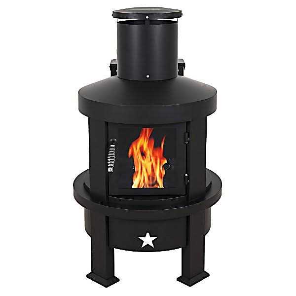 Even Embers Pellet Chiminea HTR3046AS