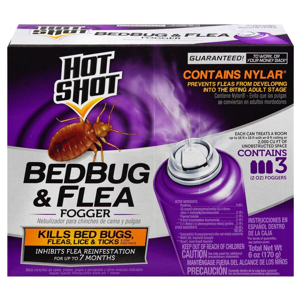 Hot Shot Bedbug & Flea Fogger
