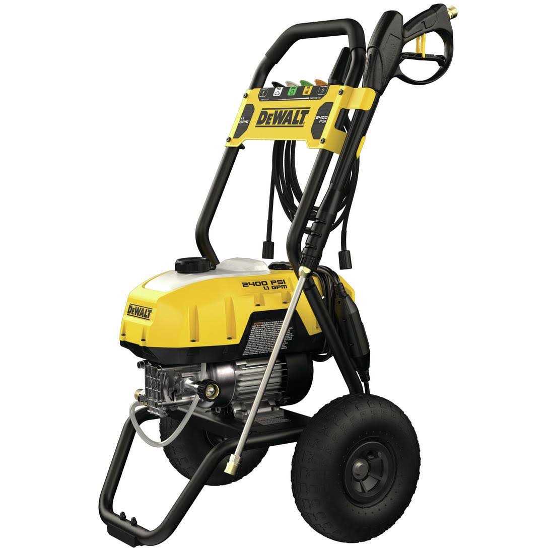 DEWALT 2400 PSI 1.1 GPM Cold Water Electric Pressure Washer DWPW2400