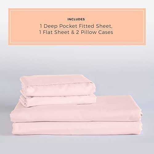 Night Sweats The Original PeachSkinSheets Moisture Wicking 1500Tc Soft Sheet Set
