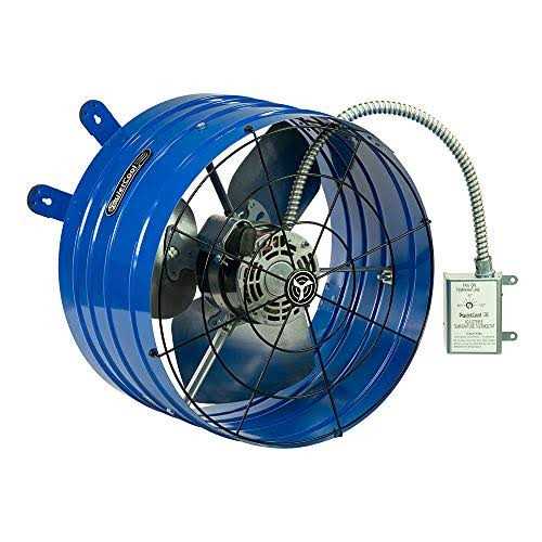 QuietCool Attic Gable Fan with thermostat
