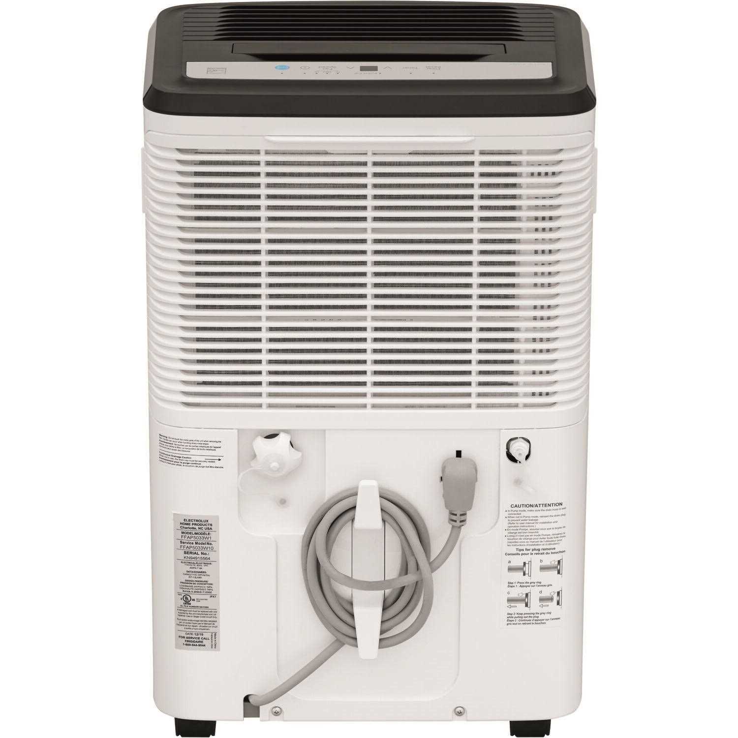Frigidaire 50 Pint Dehumidifier