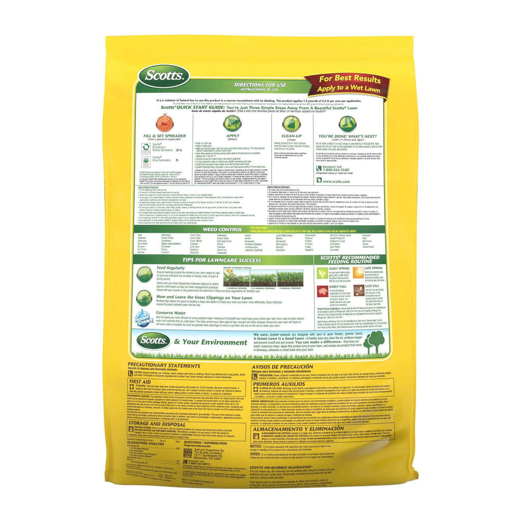 Scotts Turf Builder Weed Feed