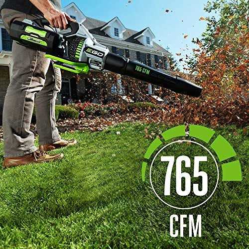 EGO LB7650 Power+ 56-volt 765-CFM 200-MPH Brushless Handheld Cordless Electric Leaf Blower