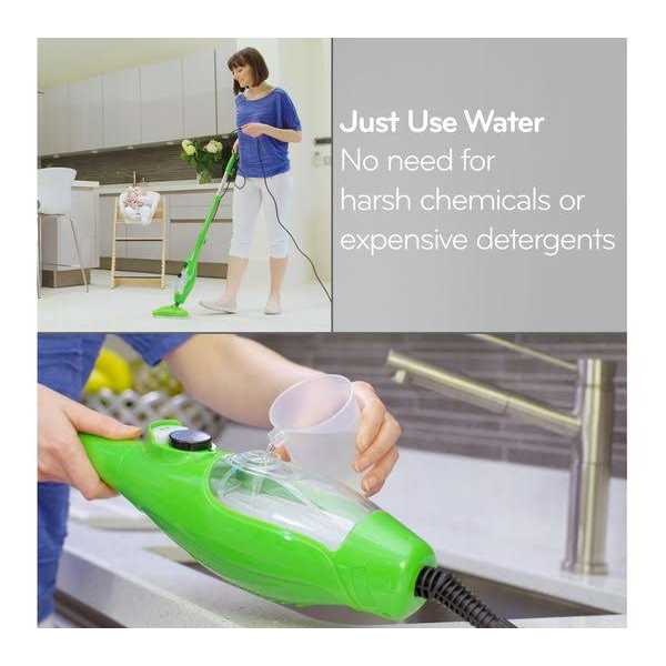 H2O Mop X5 Basic Mop 5 in 1 All Purpose Hand Held Steam Cleaner