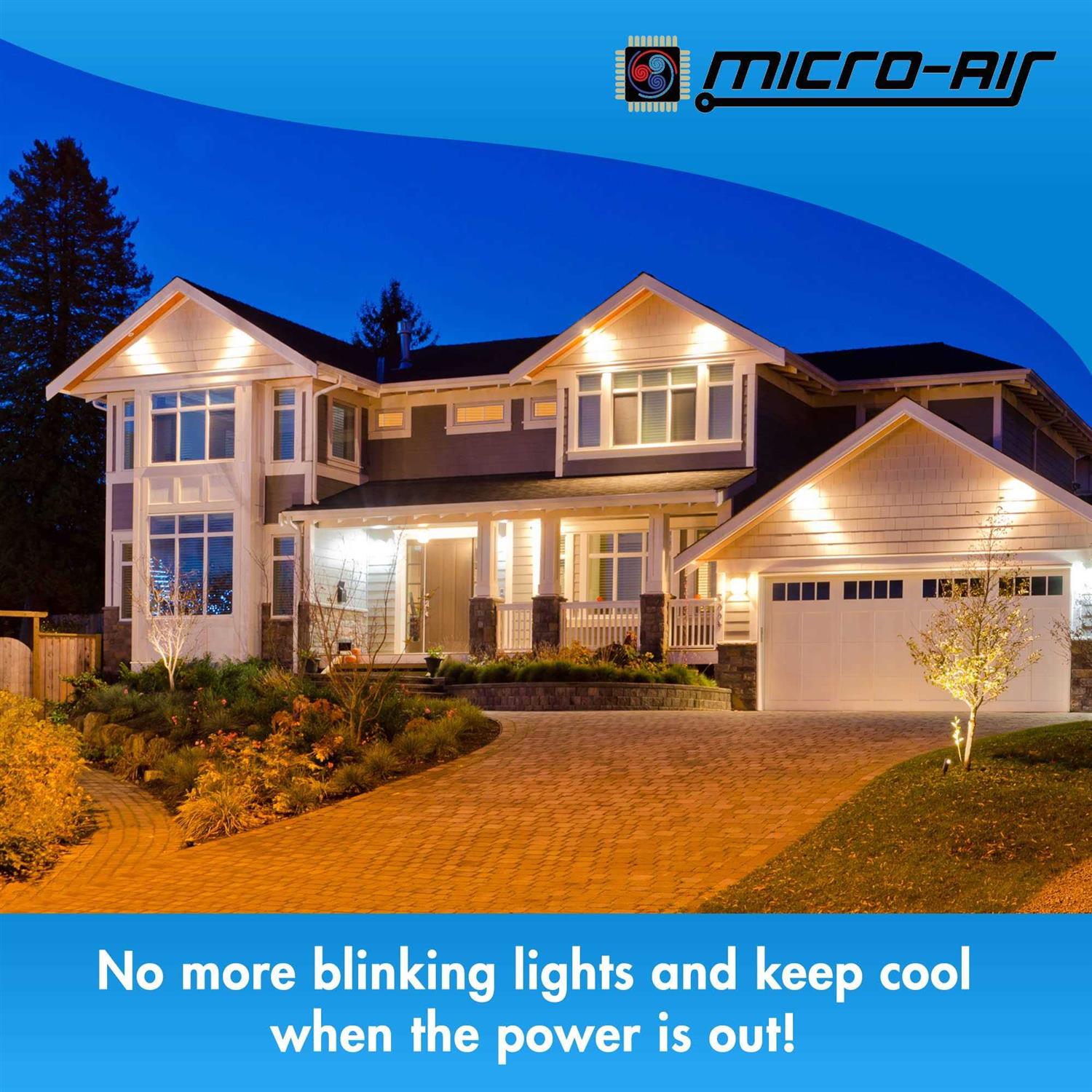 EasyStart Micro-Air 368 Advanced Soft Starter, Air Conditioner Start Works with Generator at Less Power, Home and Commercial Use