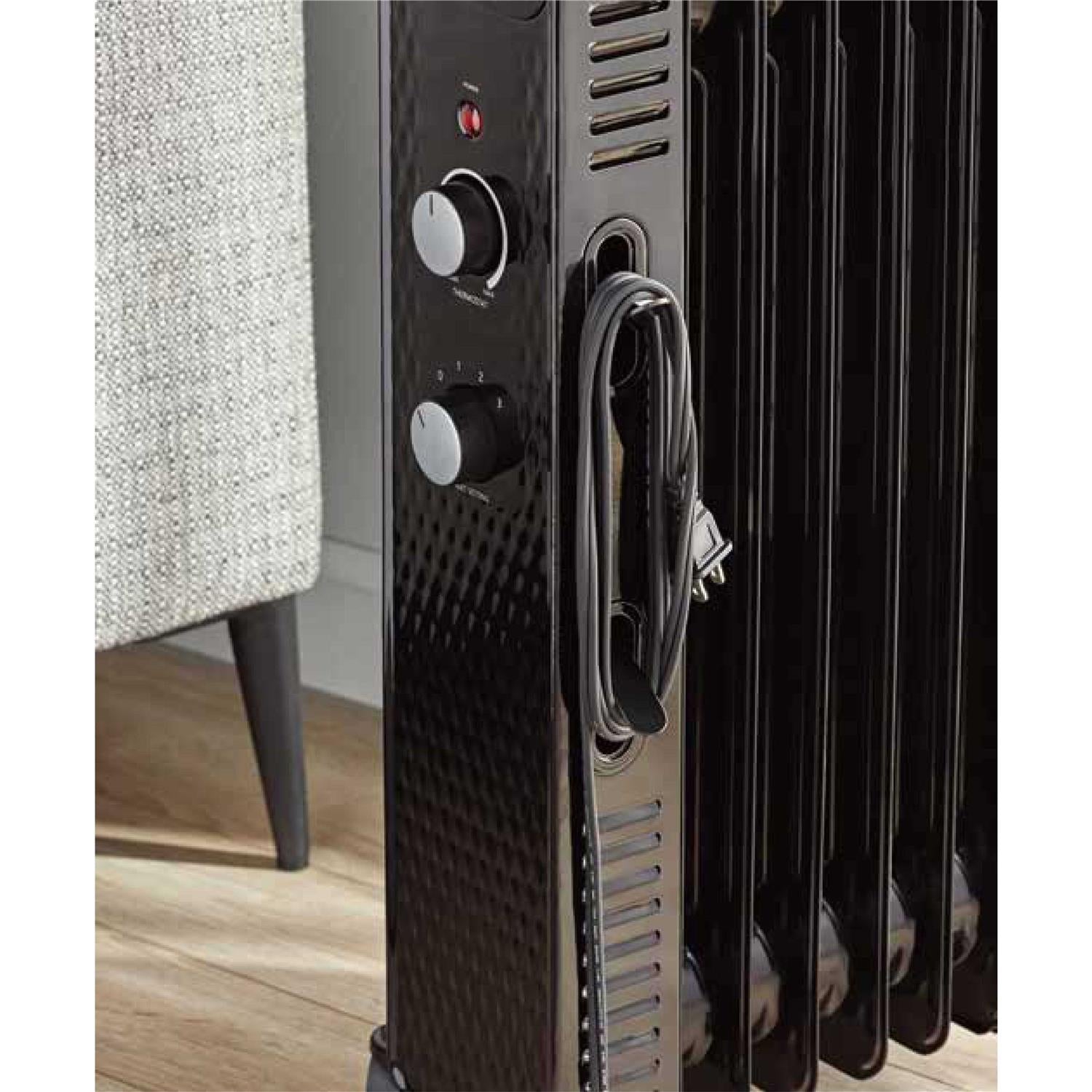 Mainstays 1500W Mechanical Oil Filled Electric Radiator Heater