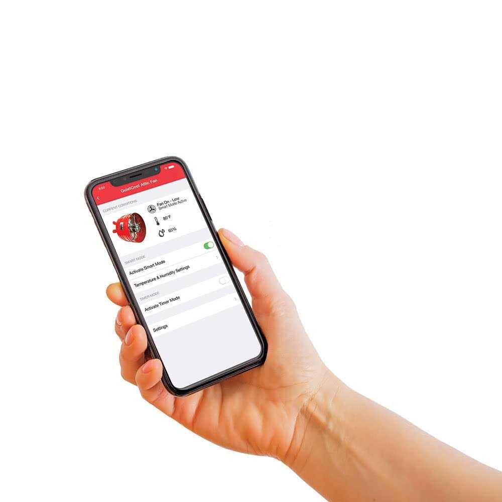 QuietCool Smart Attic Fan Control