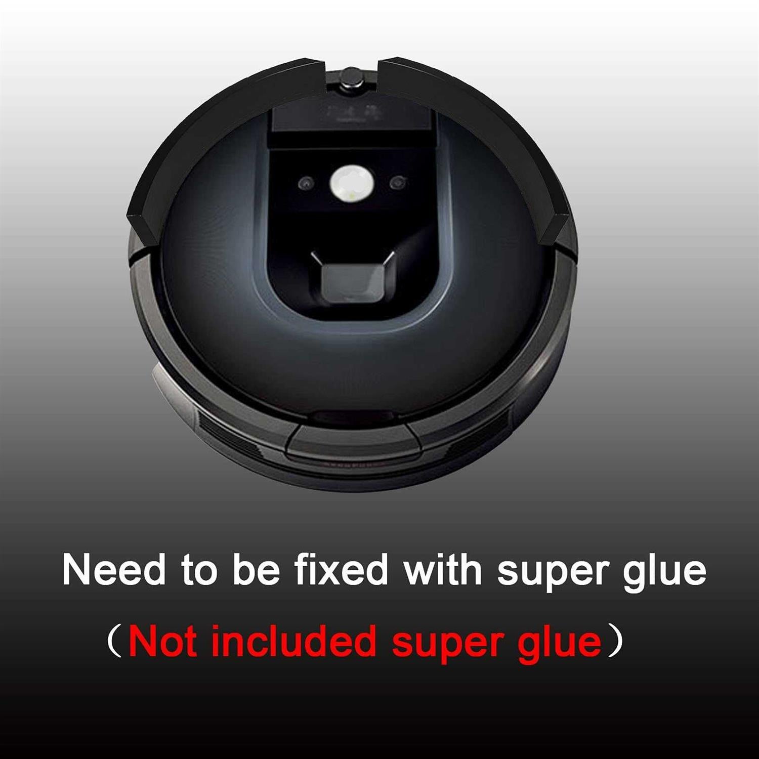 PIAOLGYI 2PCS Bumper Extender for Robot Roomba Vacuum Prevent Vacuum Cleaner from Getting Stuck