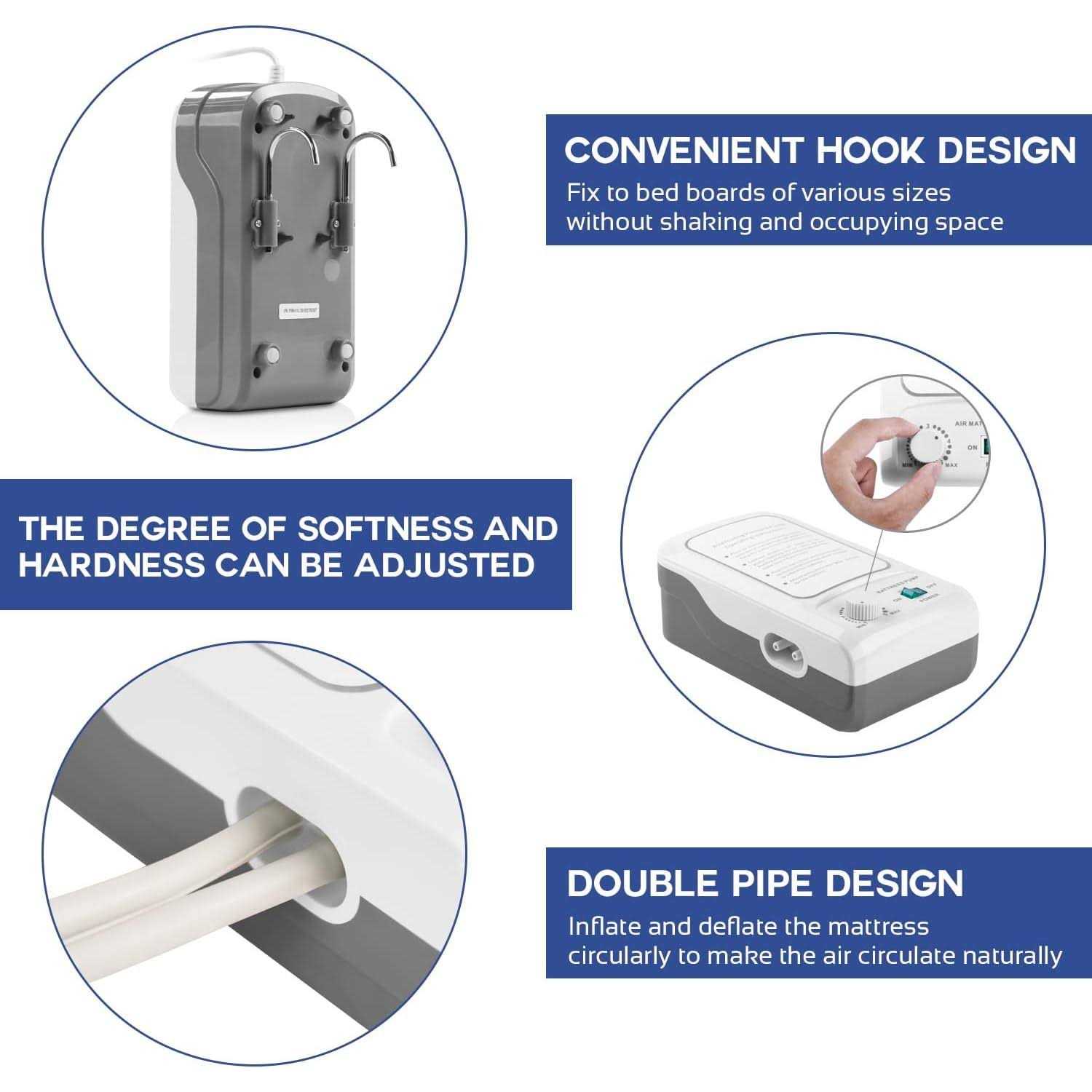 Alternating Pressure Mattress for Bed Sore and Ulcer