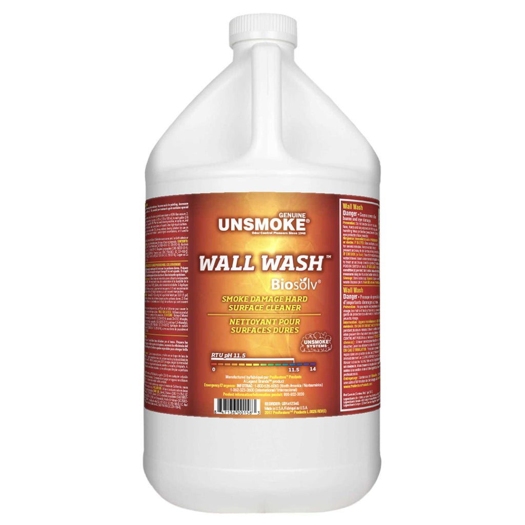 Legend Brands Unsmoke Wall Wash with Biosolv Multipurpose Degreaser for Walls and Smoke Damage Hard Surface Cleaner