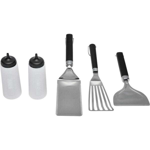 Weber 3-Piece Flat Top Griddle Breakfast Tool Set