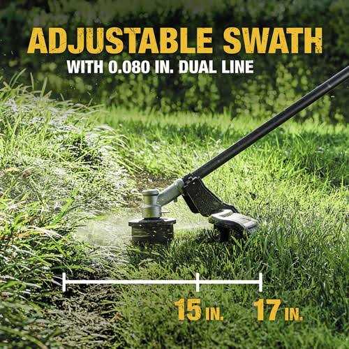 Dewalt 60V MAX 17 in. Brushless Attachment Capable String Trimmer DCST972B