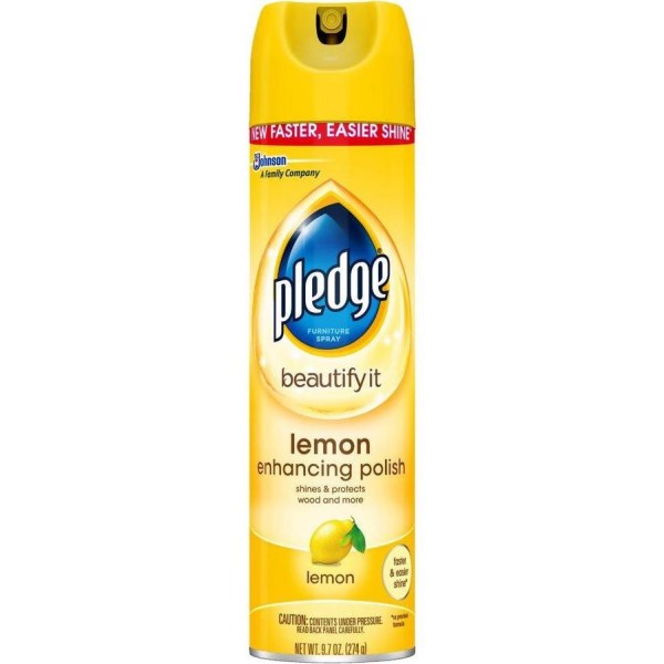 Pledge 9.7 Oz. Lemon Furniture Polish
