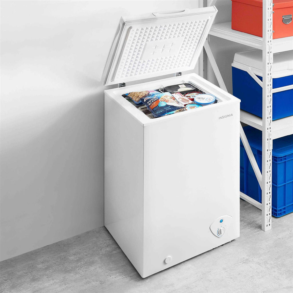 Insignia 3.5 Cu. Ft. Garage-Ready Chest Freezer