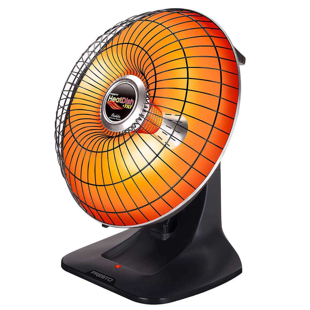 Presto HeatDish Plus Tilt Parabolic Heater – Each