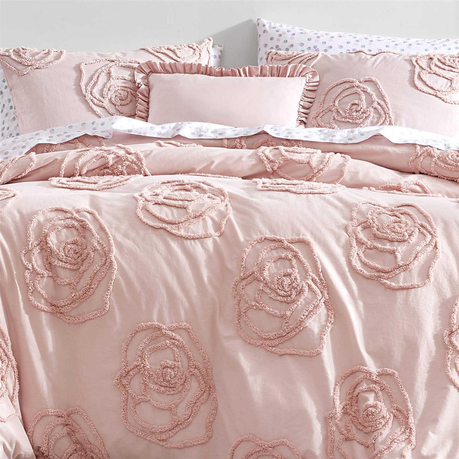 Betsey Johnson Rambling Rose 4-Piece Duvet Cover Set