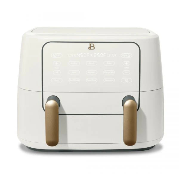 2025 Beautiful 9QT Air Fryer, White Icing by Drew Barrymore