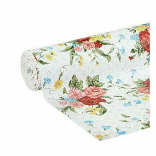 The Pioneer Woman Non-Adhesive Shelf Liner Sweet Rose Roll