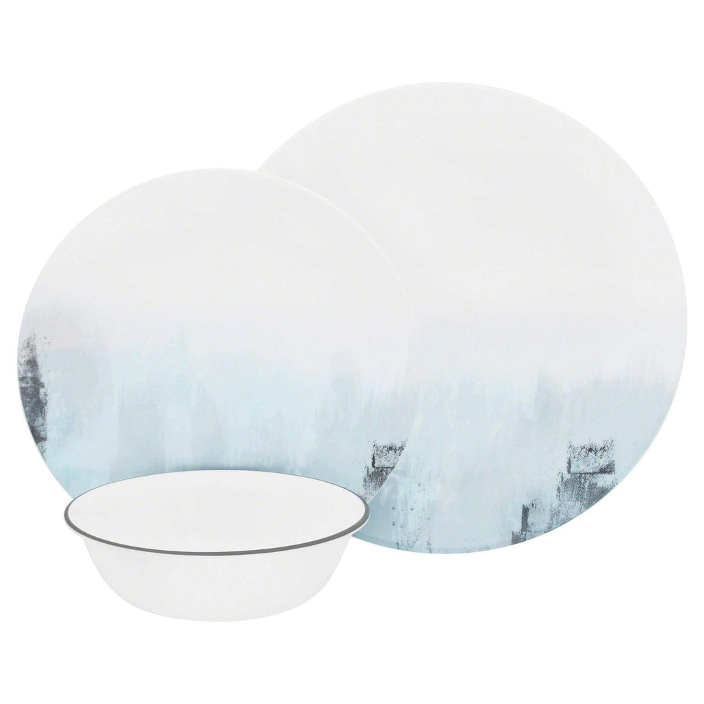 Corelle Tranquil Reflection 12-Piece Dinnerware Set