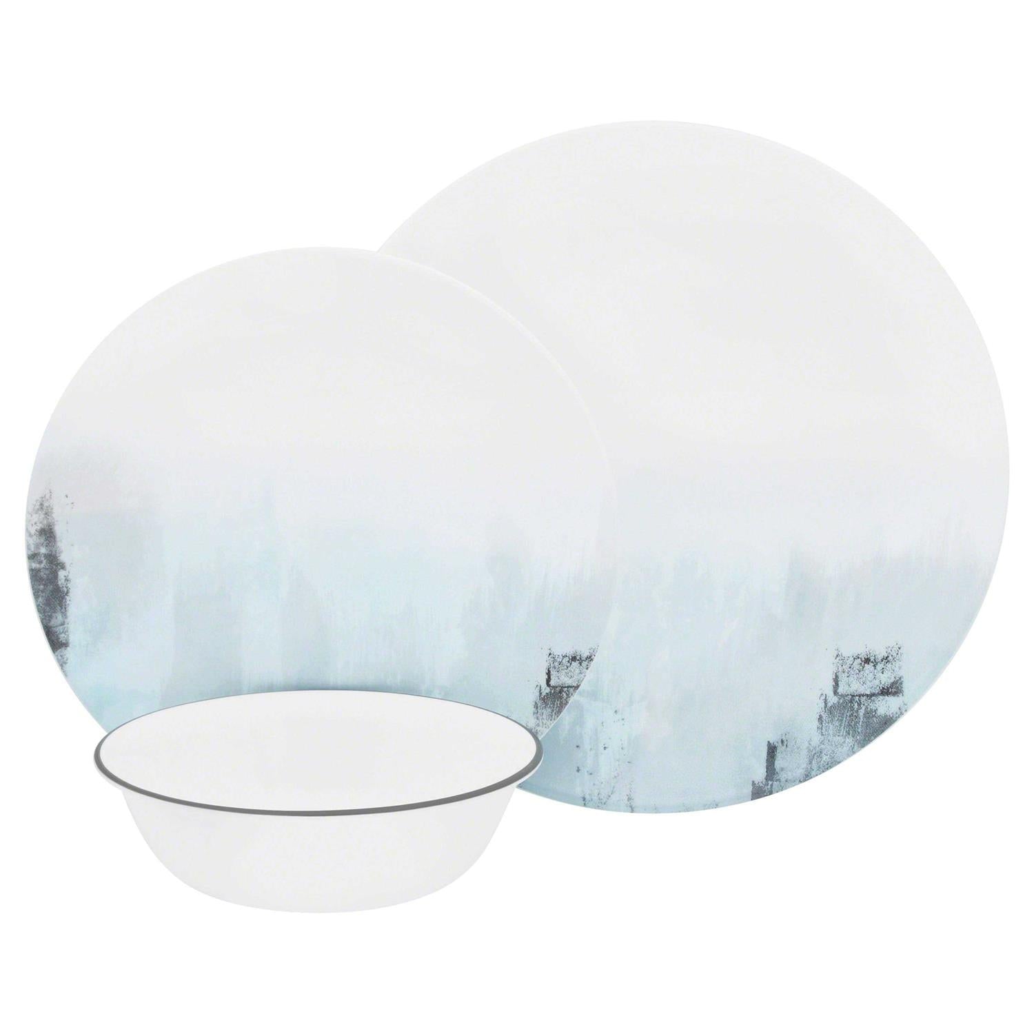 Corelle Tranquil Reflection 12-Piece Dinnerware Set