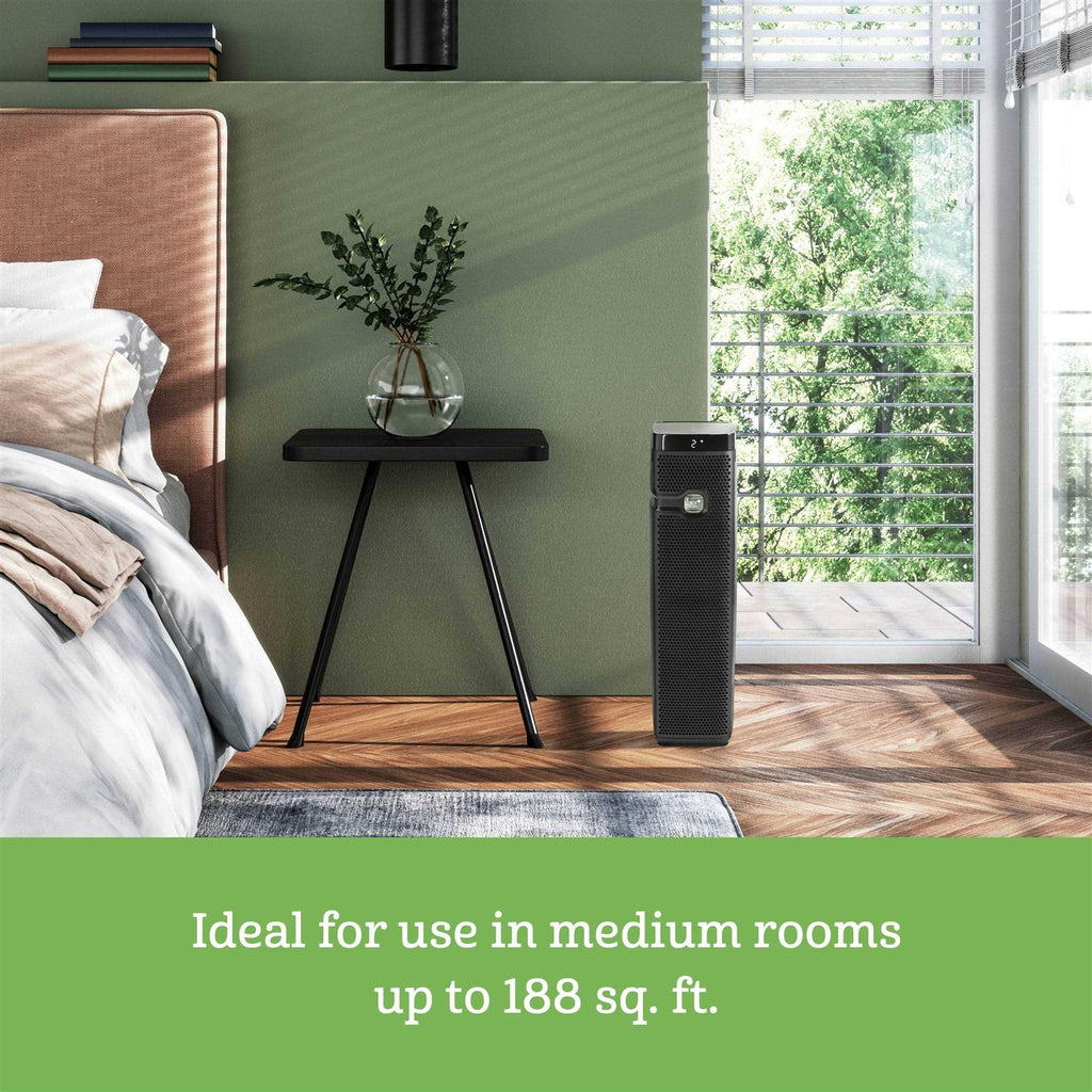 Holmes Aer1 True Hepa Air Purifier Tower, with Timer and Filter Light