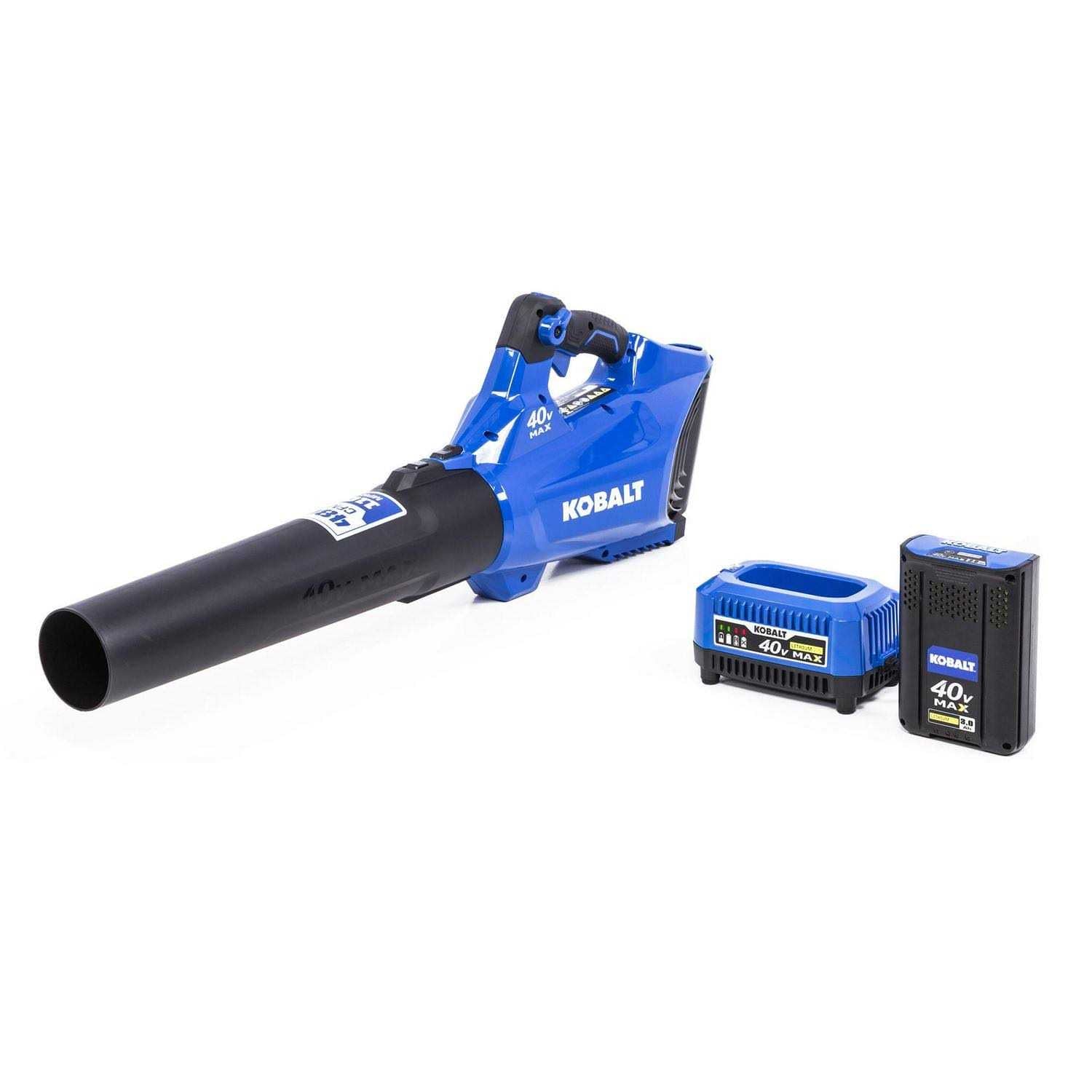 Kobalt 40-Volt Max Lithium Ion 480-cfm Cordless Electric Leaf Blower KHB 3040-06