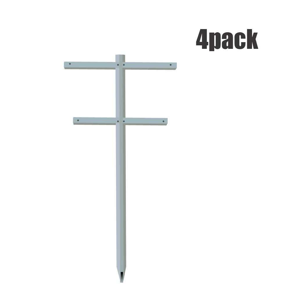 MRGARDEN 7-Feet Adjustable Garden Trellis Set for Raspberry and Climbing Plants