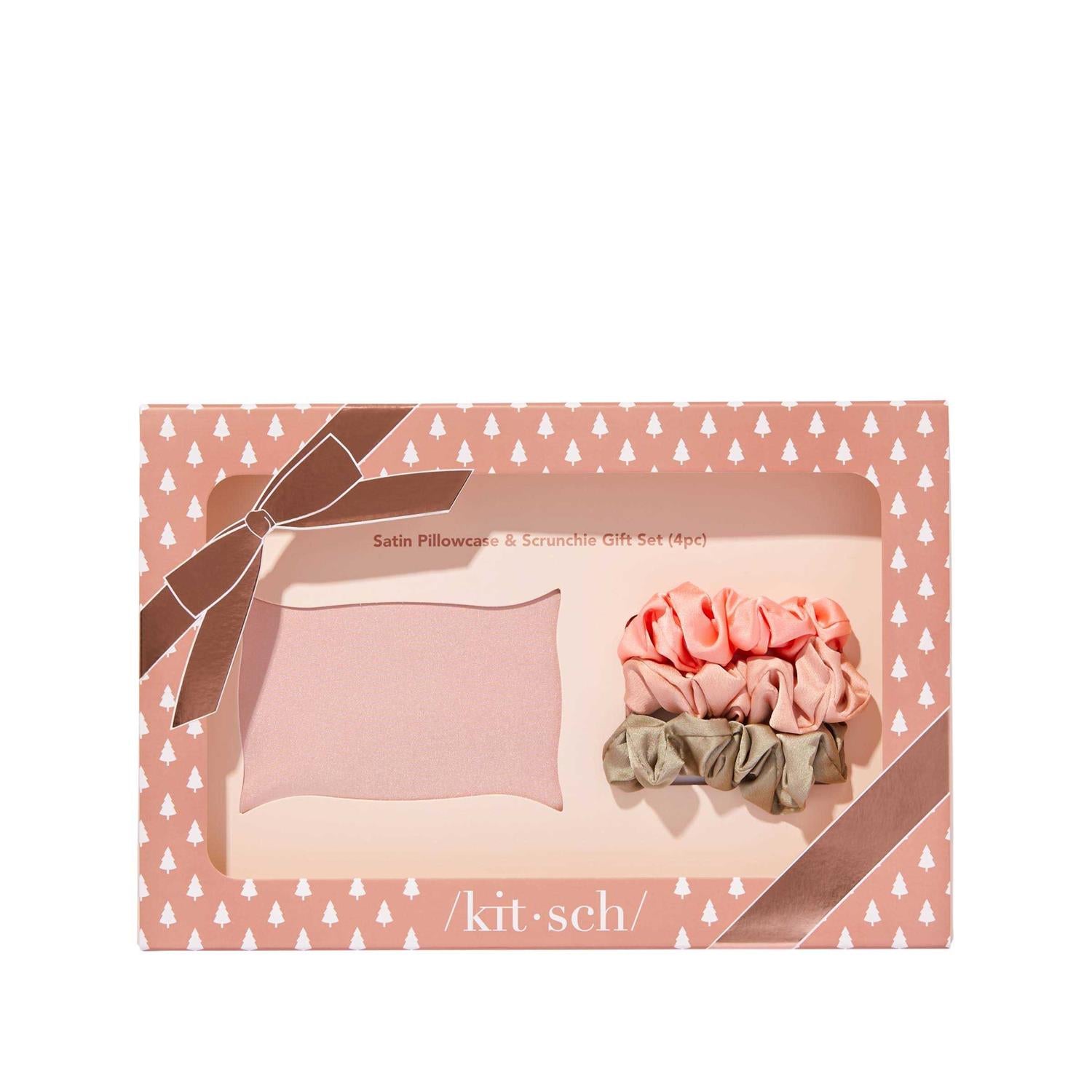 Kitsch Satin Pillowcase & Scrunchie Gift Set