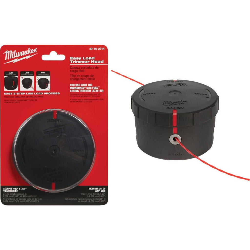 Milwaukee Easy Load Trimmer Head 49-16-2748