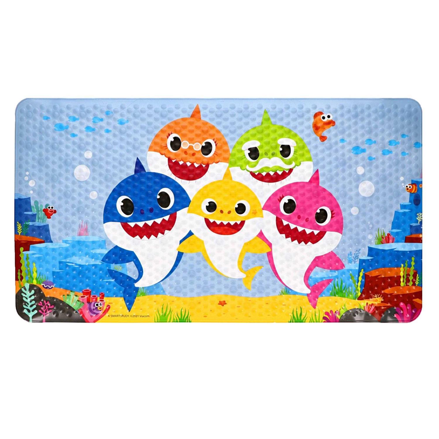 Pinkfong Baby Shark Color Change Bath Mat