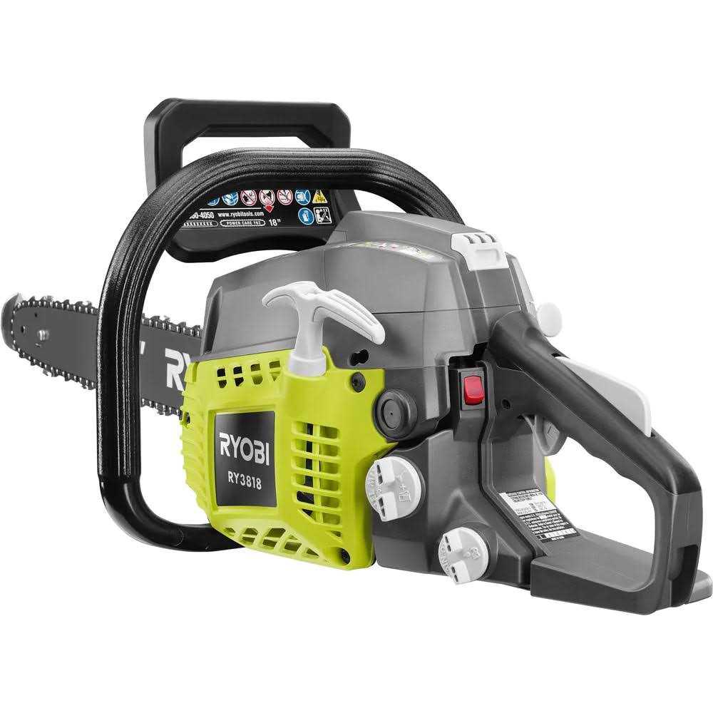 Ryobi 18 in. 38cc 2-Cycle Gas Chainsaw RY3818