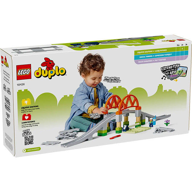 LEGO DUPLO - Train Bridge and Tracks Expansion Set