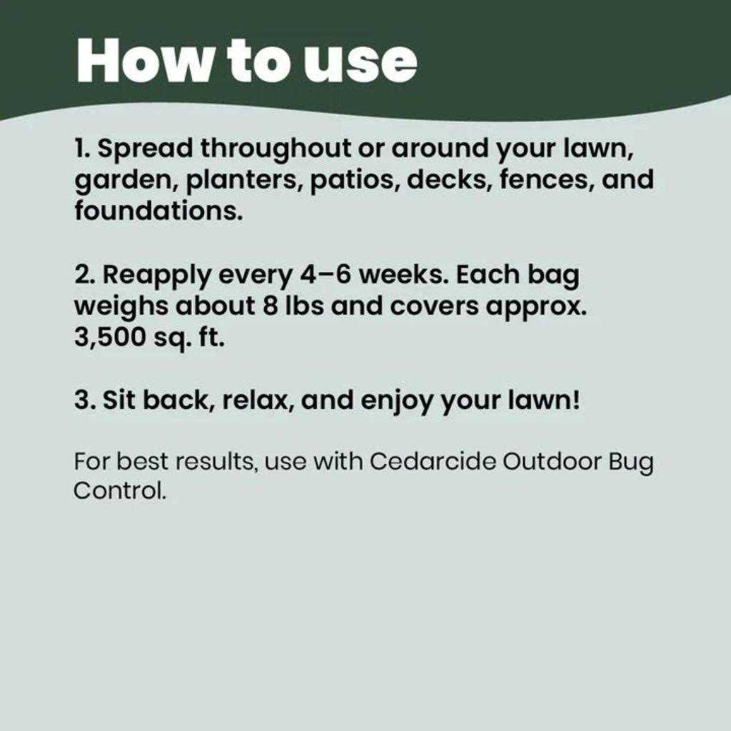 Cedarcide Insect-Repelling Cedar Granules