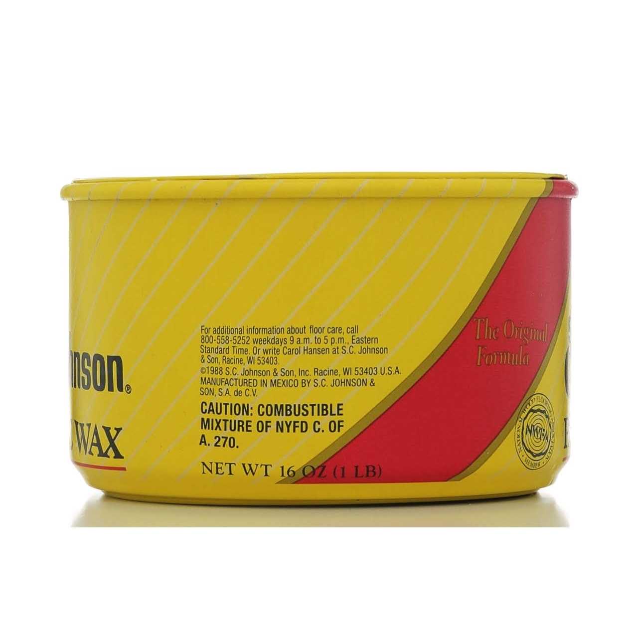 SC Johnson Fine Wood Paste Wax