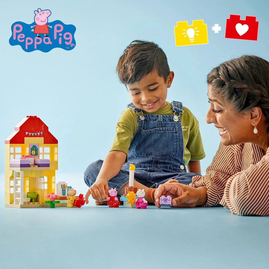 LEGO DUPLO Peppa Pig Birthday House Toy for Toddlers 10433