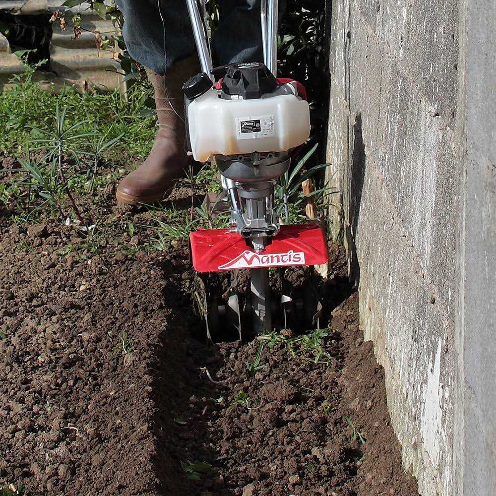 Mantis Mini-Tiller/Cultivator 25cc 9-in Front-Tine Tiller 7268