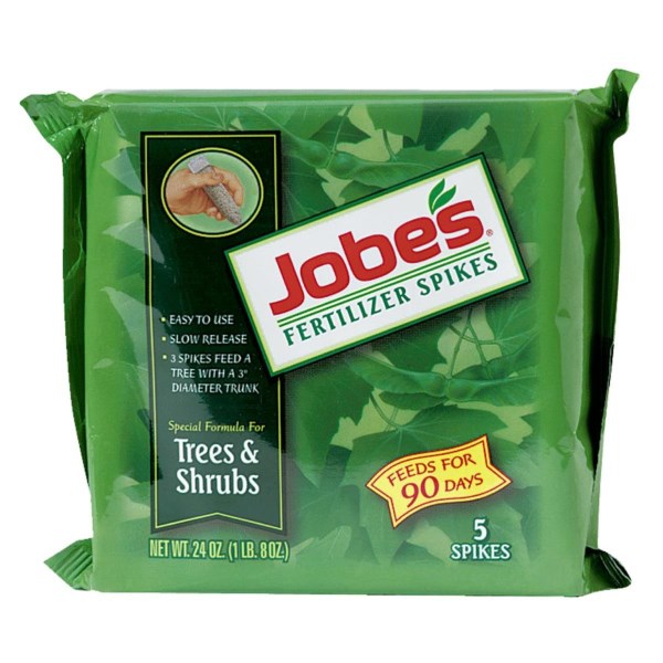 Jobe’s 16-4-4 Tree & Shrub Fertilizer Spikes (5-Pack)