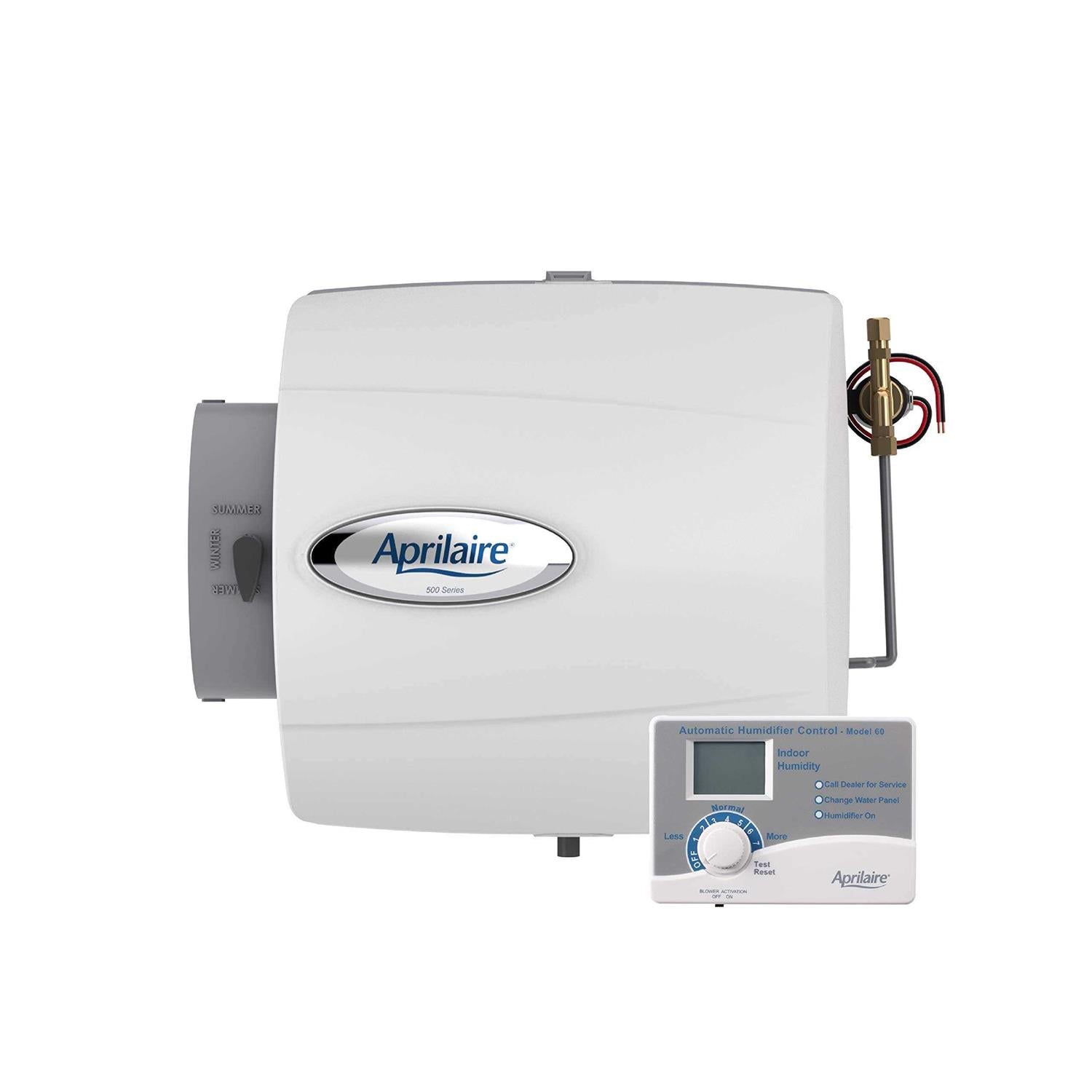 Aprilaire 500 Whole House Humidifier Automatic Compact Furnace Humidifier