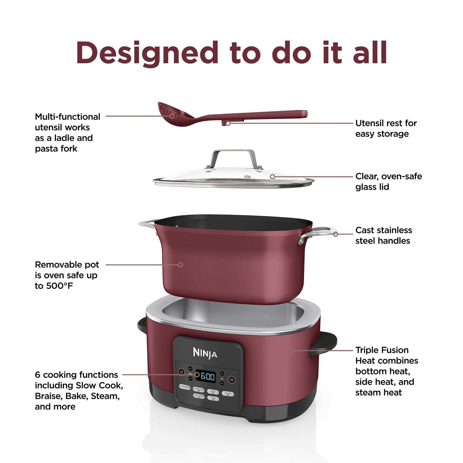 Ninja Foodi Possible Cooker 8.5qt Multi-Cooker