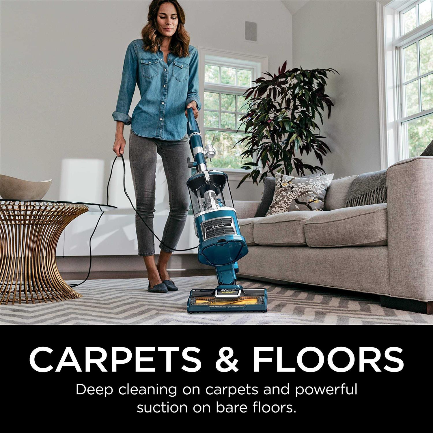 Shark Zu503amz Navigator Lift-Away Upright Vacuum with Self-Cleaning Brushroll
