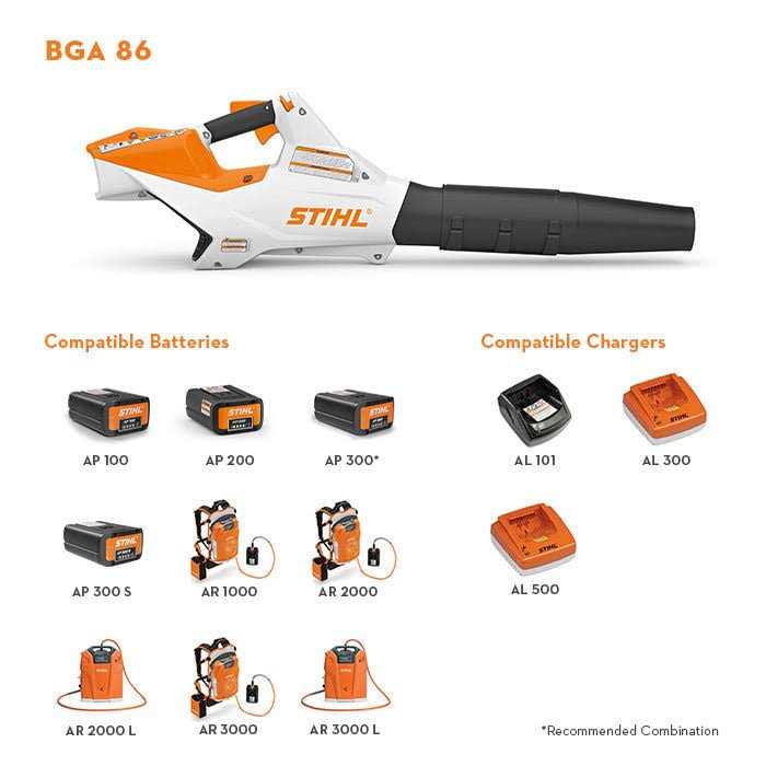 Stihl BGA 86 Handheld Battery Blower